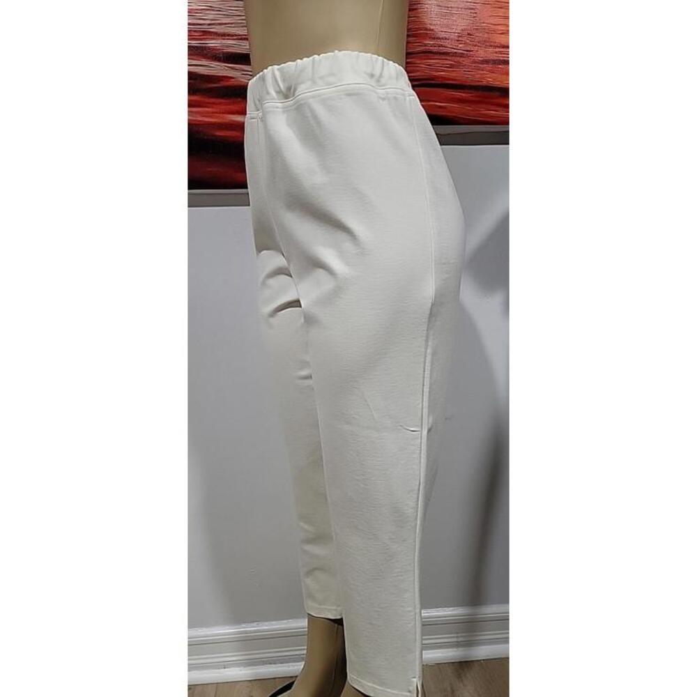 Eleven Stitch Design Ivory XL Pull-on Women's Pants #4